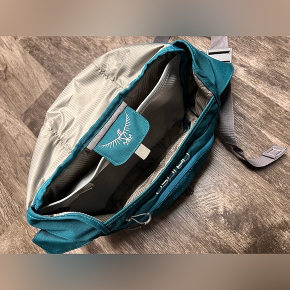 OSPREY Teal TABLET Device CROSSBODY Messenger BAG - Picture 6 of 16